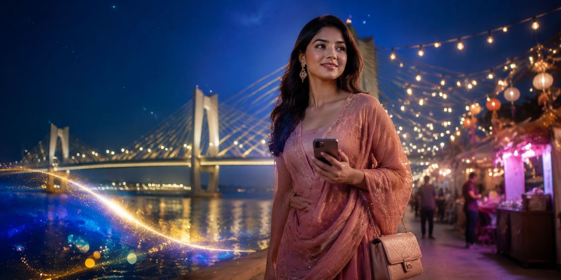 ময়মনসিংহে মোবাইল পেমেন্ট রাতের বাজারের ছবি