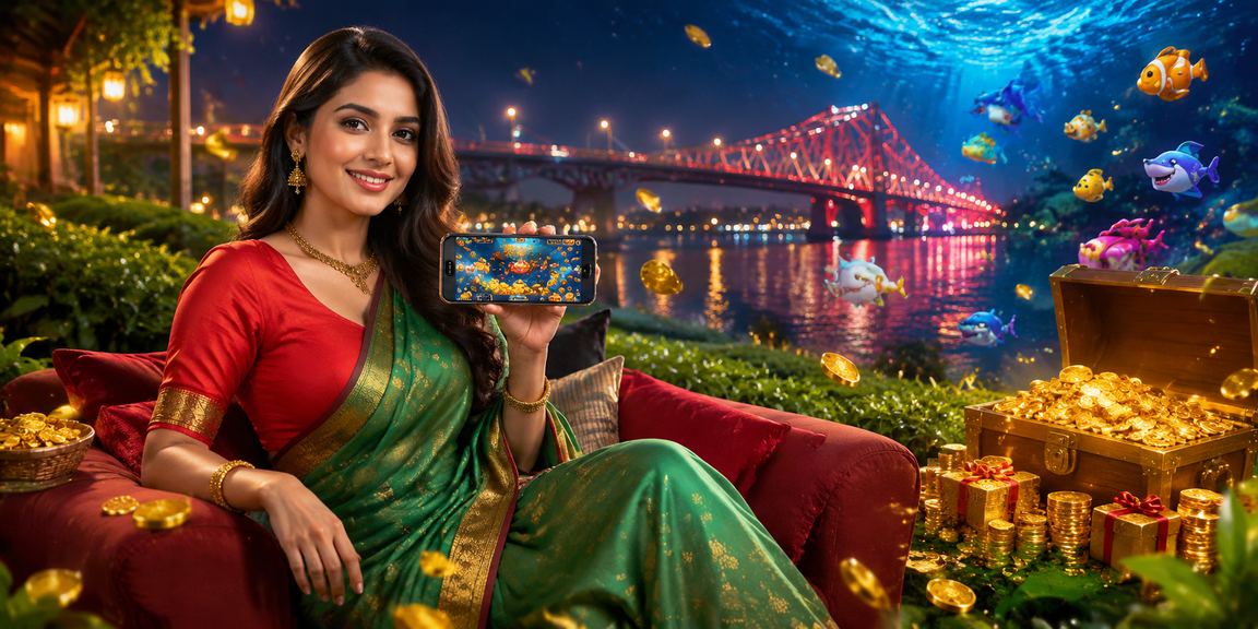 রাজশাহীতে ফিশিং গেমে লাল-সবুজ থিম